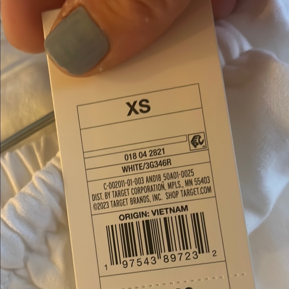 Linen White Women's Pants, XS, NWT - Picture 6 of 8